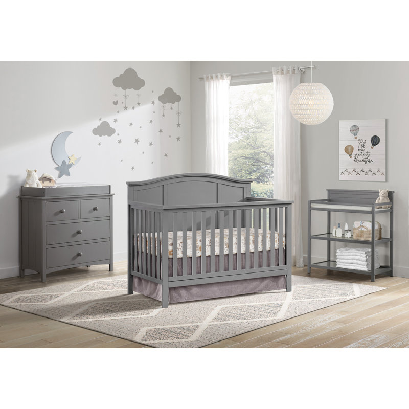OxfordBaby Emerson Convertible 2 Piece Nursery Furniture Set & Reviews